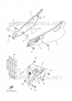 SIDE COVER for Yamaha YZ 2000