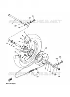 REAR WHEEL for Yamaha YZ 2000