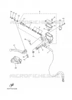FRONT MASTER CYLINDER for Yamaha YZ 2000