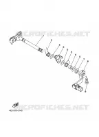 GEAR SHIFT SHAFT / LEVER for Yamaha YZ 2001
