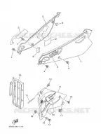 SIDE COVER for Yamaha YZ 2001