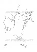 STEERING for Yamaha YZ 2001