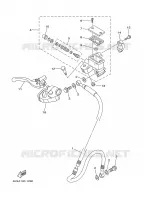 FRONT MASTER CYLINDER for Yamaha YZ 2001