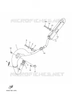 EXHAUST for Yamaha YZ 2001