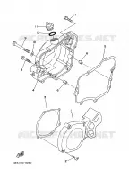 COVER   ENGINE 1 for Yamaha YZ 2001