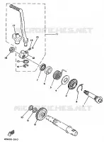 STARTER MOTOR for Yamaha YZ 1992