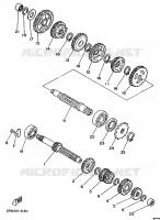 TRANSMISSION for Yamaha YZ 1992
