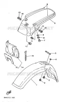FENDER for Yamaha YZ 1992