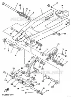 SWINGARM for Yamaha YZ 1992