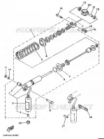 REAR SHOCK ABSORBER for Yamaha YZ 1992