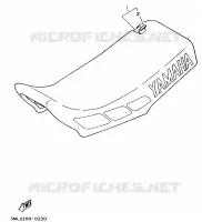 SEAT for Yamaha YZ 1992