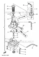 CARBURETOR for Yamaha YZ 1992
