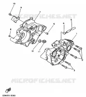 CRANKCASE for Yamaha YZ 1992