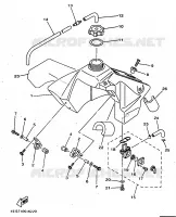FUEL TANK for Yamaha YZ 1998