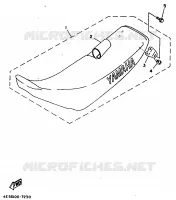 SEAT for Yamaha YZ 1998
