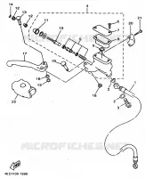 FRONT MASTER CYLINDER for Yamaha YZ 1998