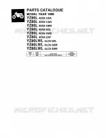 CATALOGUE for Yamaha YZ 1999