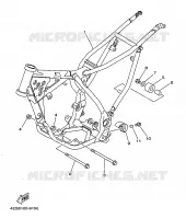 FRAME for Yamaha YZ 1999