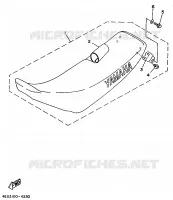 SEAT for Yamaha YZ BIG WHEELS 1994