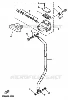 FRONT MASTER CYLINDER for Yamaha YZ BIG WHEELS 1994