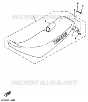 SEAT for Yamaha YZ BIG WHEELS 1994