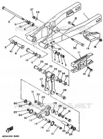 SWINGARM for Yamaha YZ BIG WHEELS 1997
