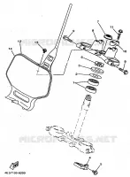 STEERING for Yamaha YZ BIG WHEELS 1998