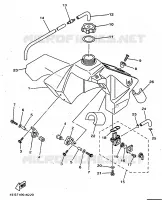 FUEL TANK for Yamaha YZ BIG WHEELS 1998