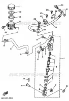 REAR BRAKE MASTER CYLINDER for Yamaha YZ BIG WHEELS 1998