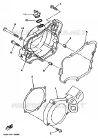 COVER   ENGINE 1 for Yamaha YZ BIG WHEELS 1998