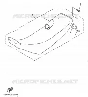 SEAT for Yamaha YZ BIG WHEELS 1999
