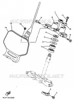 STEERING for Yamaha YZ BIG WHEELS 1998