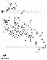 STAND / FOOTREST for Yamaha YZ BIG WHEELS 1998