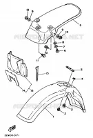 FENDER for Yamaha YZ 1988
