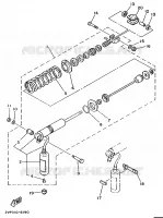 REAR SHOCK ABSORBER for Yamaha YZ 1988