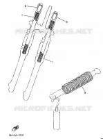 OPTIONAL PARTS 1   CHASSIS for Yamaha YZ 1988
