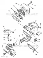 INTAKE for Yamaha YZ 1988