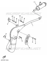 EXHAUST for Yamaha YZ 1988