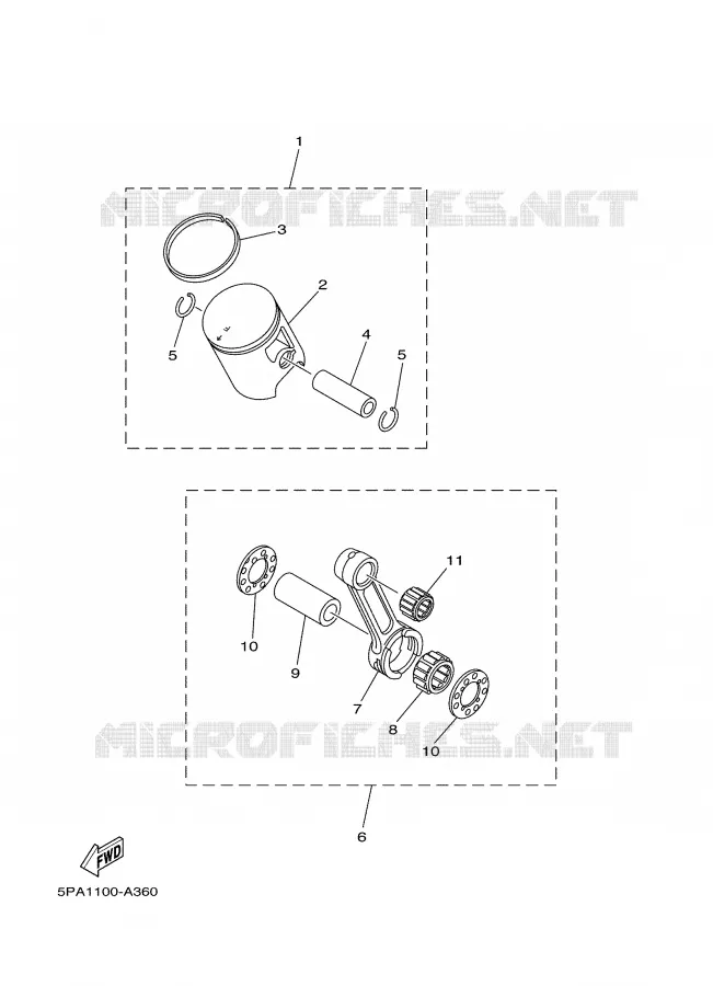 OPTIONAL PARTS 1 Yamaha MOTO 85 2003 YZ  YZ85