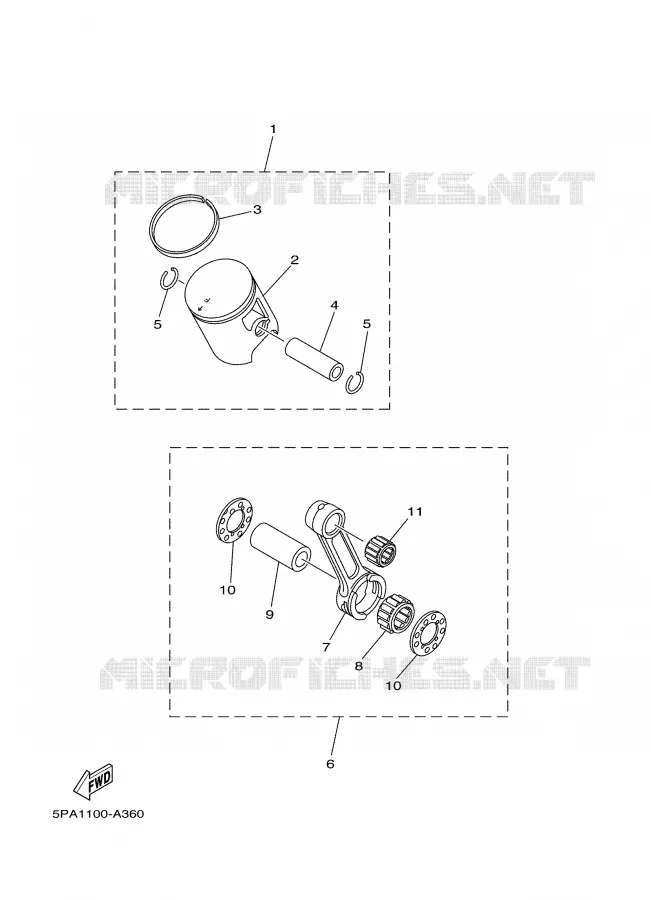 OPTIONAL PARTS 1 Yamaha MOTO 85 2004 YZ  YZ85