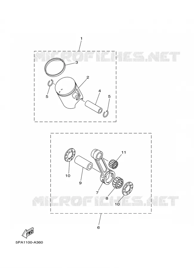 OPTIONAL PARTS 1 Yamaha MOTO 85 2005 YZ  YZ85