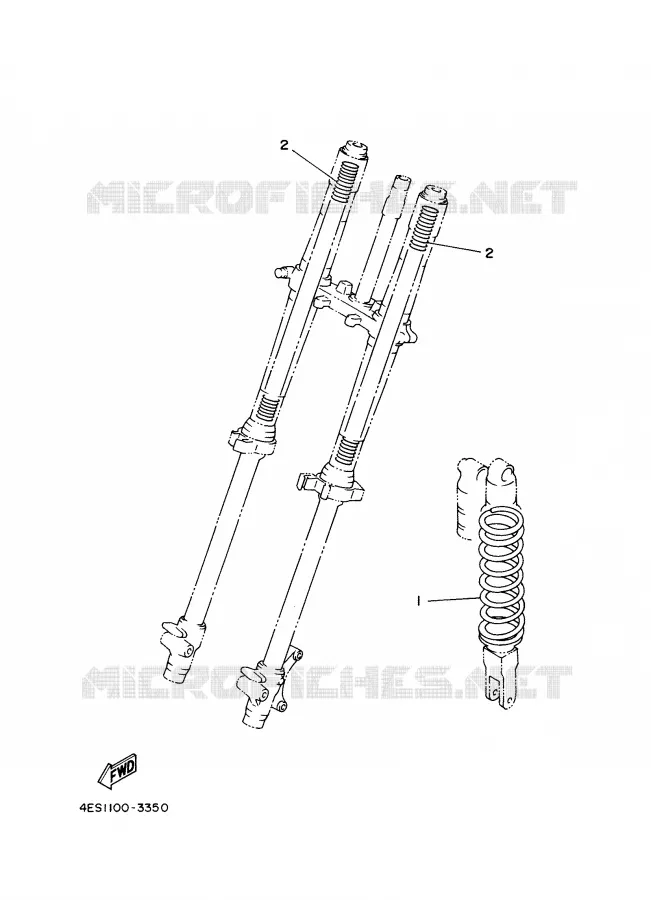 ALTERNATIVE CHASSIS  Yamaha MOTO 85 2008 YZ  YZ85