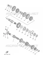 TRANSMISSION for Yamaha YZ 2005