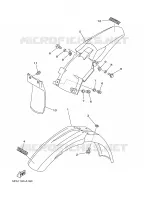 FENDER for Yamaha YZ 2005