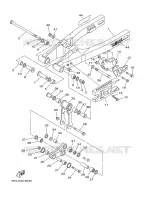SWINGARM for Yamaha YZ 2005