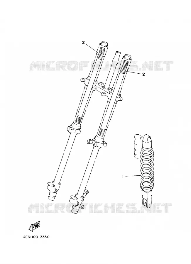 ALTERNATIVE CHASSIS  Yamaha MOTO 85 2006 YZ  YZ85V