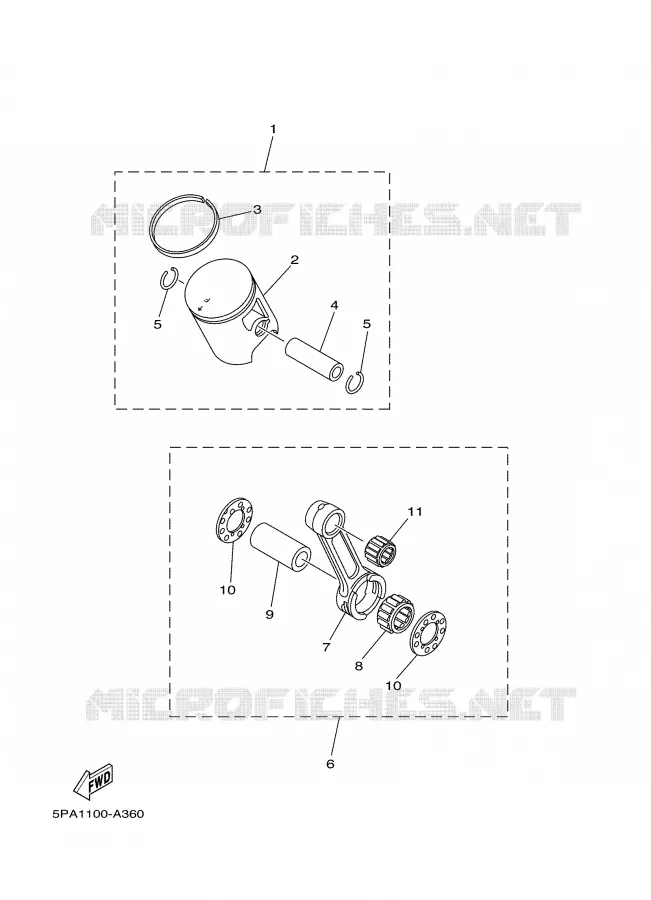 OPTIONAL PARTS 1 Yamaha MOTO 85 2007 YZ  YZ85W1