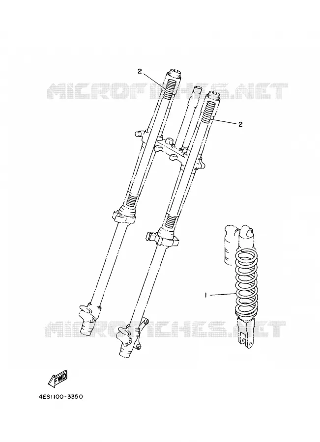 ALTERNATIVE CHASSIS  Yamaha MOTO 85 2008 YZ  YZ85X